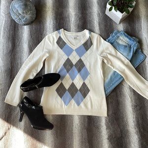 Argyle Croft and Barrow Sweater